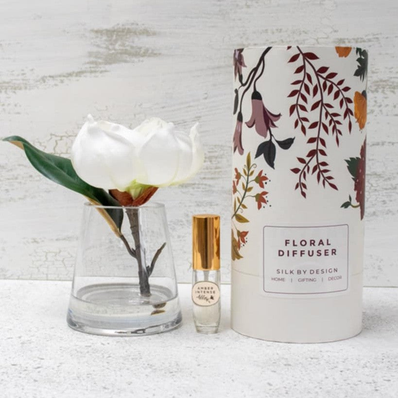 Artificial Magnolia Diffuser with Fragrance
