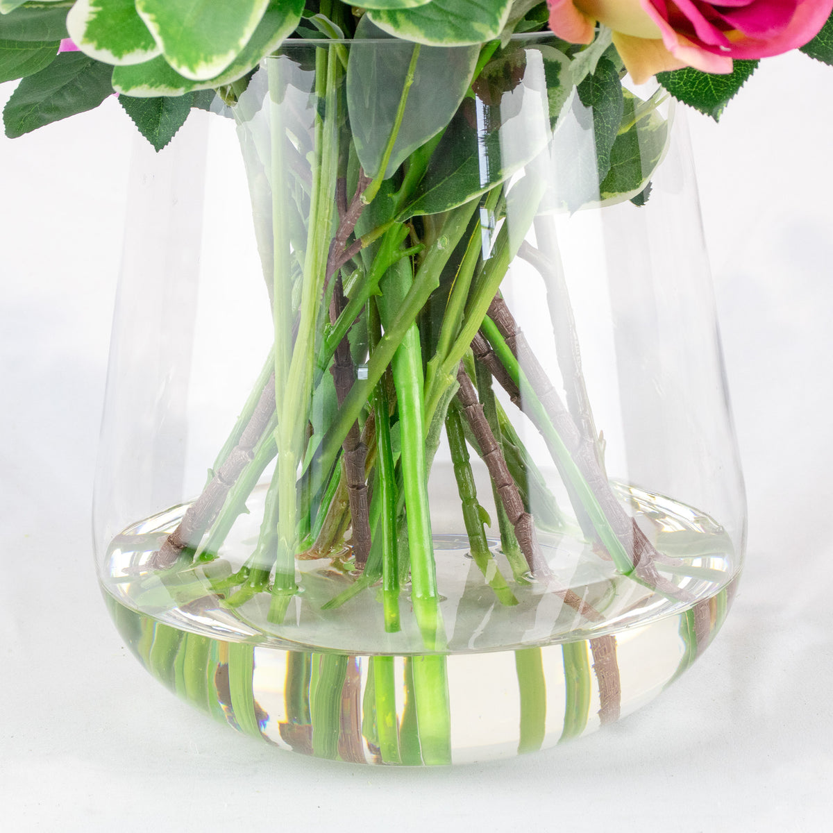 60cm Faux Fuchsia & Plum Mix Arrangement
