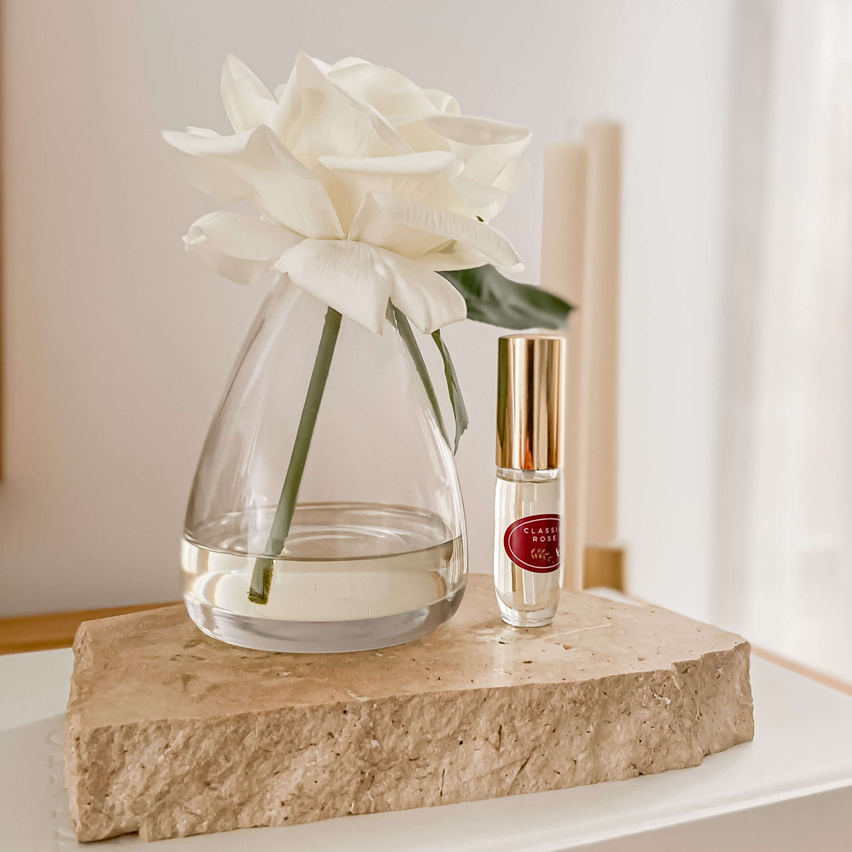 Fake flowers with fragrance