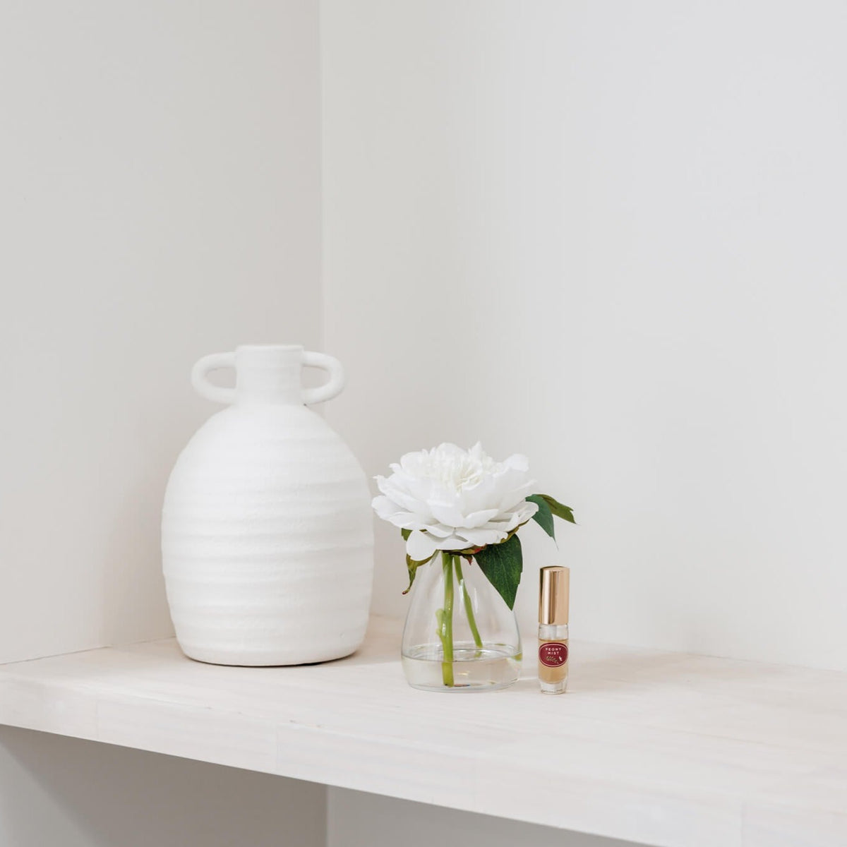 Rose flower with classic rose fragrance spray