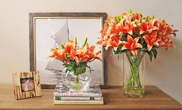 Fake Lily flower Arrangement